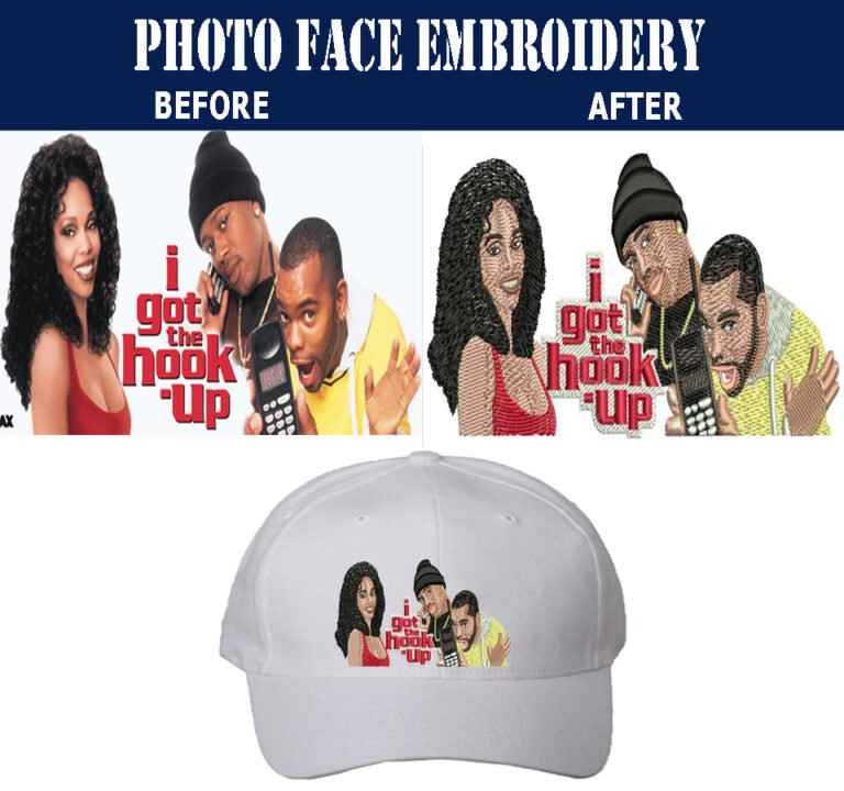 Photo face hat 1